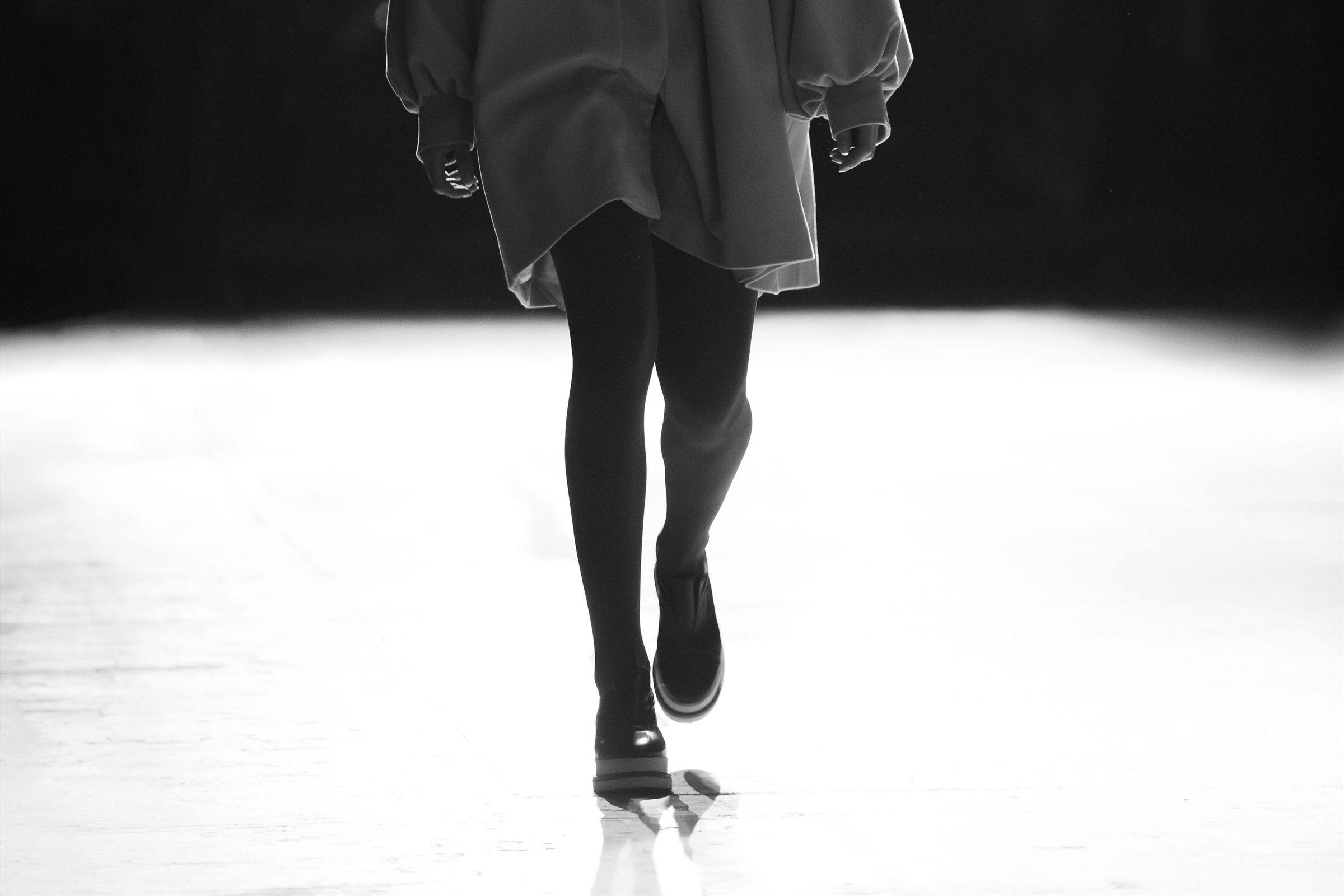 Une silhouette mise en lumière